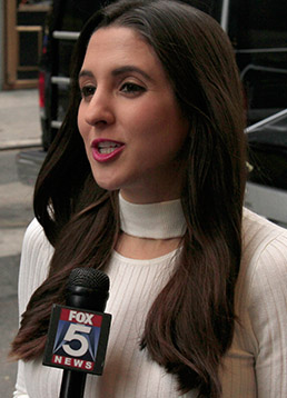 Dana Arschin (M.A. ’11) is a reporter for Fox 5.