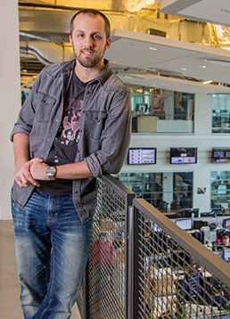 Brandon Klein (B.F.A. ’07) is a video editor for NBC Sports.