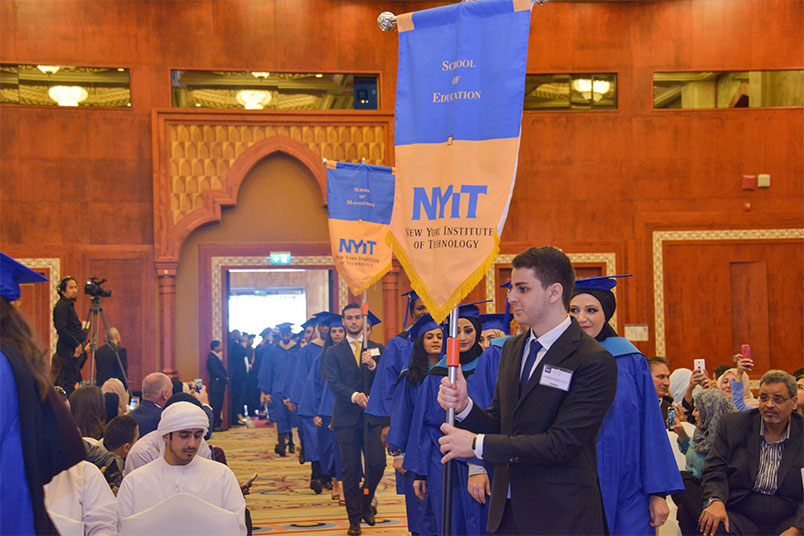 NYIT-Abu Dhabi's 2016 commencement ceremony.