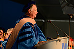 Honorary degree recipient,  Richard J. Daly (B.S. ’74)