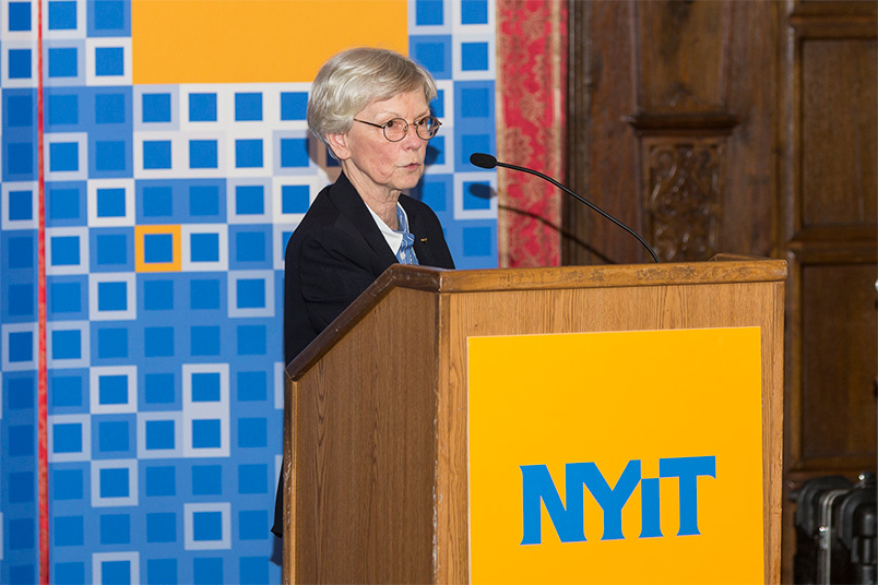Sarah Meyland, J.D., NYIT Associate Professor of Environmental Technology and an international expert on water resource management, discussed the “Energy-Water Nexus on Long Island.”