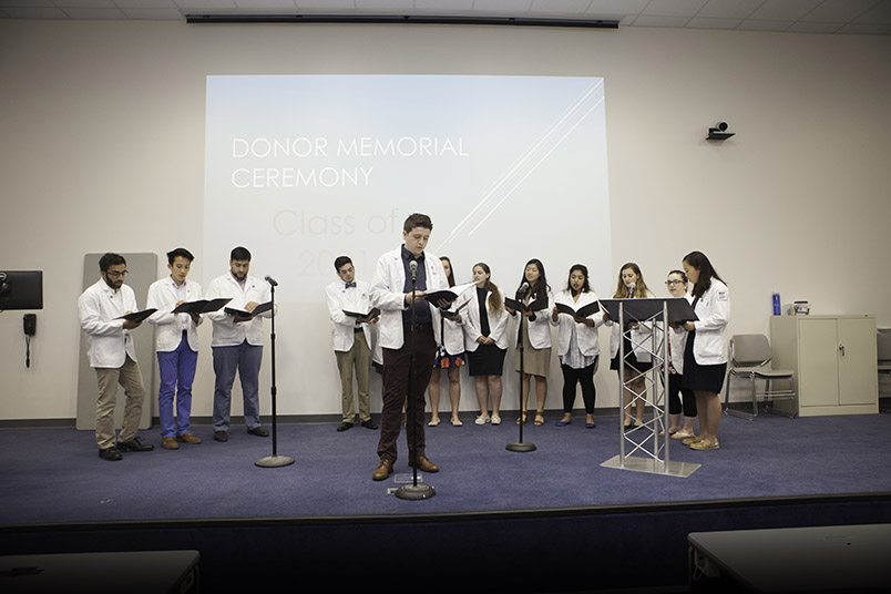 NYITCOM’s acapella group, The Note-O-Chords, perform a poignant rendition of “Hallelujah.”