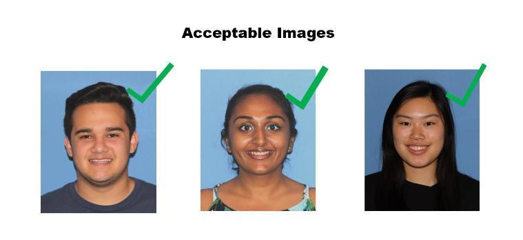 examples of acceptable images