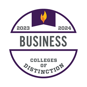 Colleges of Distinction Logo – Business, 2021–2022