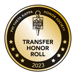 Phi Theta Kappa Transfer Honor Society, Transfer Honor Roll