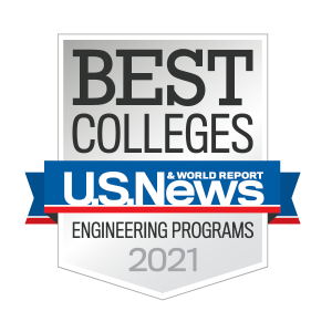 US News and World Report Badge for Best Engineering Programs 2020
