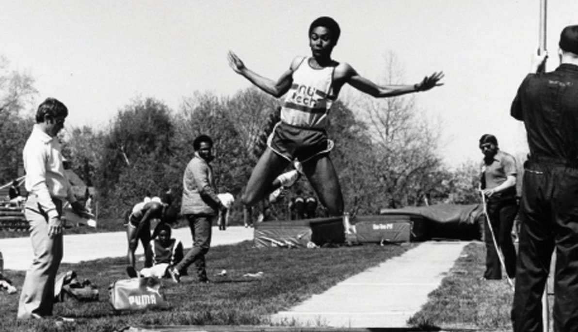 Throwback Thursday Photo: 1970s NYIT Track and Field Athlete