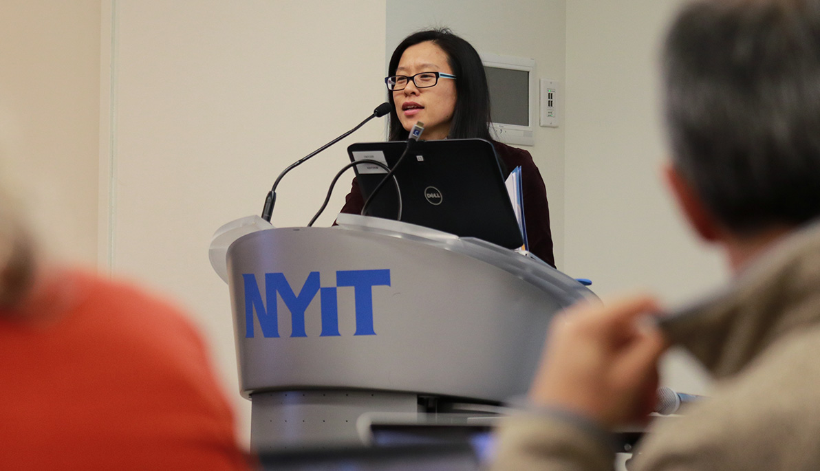 NYIT associate professor Ceclia Dong