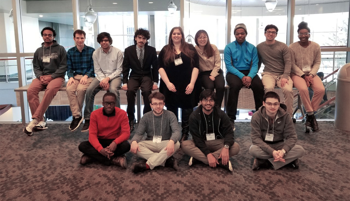 NYIT students at the IEEE Region 1 Student Conference