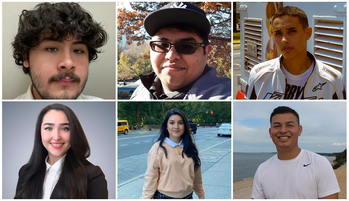 Collage of Hispanic students