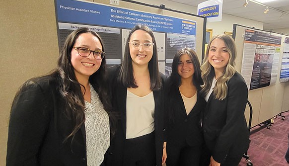 Health Professions Students Present Their Work at Aletheia