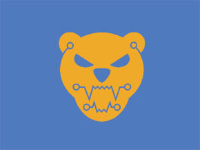 Elieser Duran, a graphic designer, created the CyBears’ logo. The teeth resemble electrical resistors.