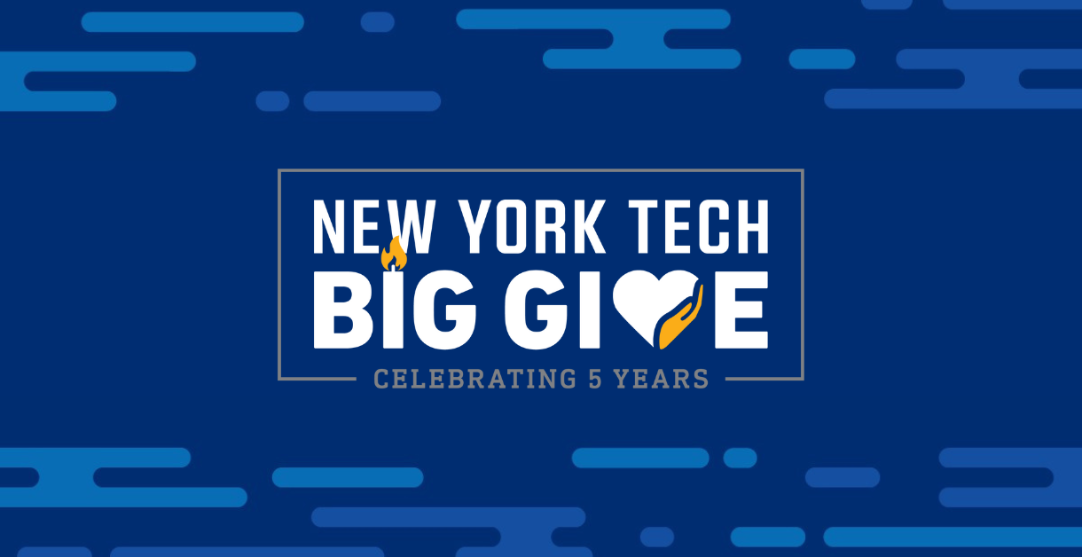 New York Tech Big Give Celebrating 5 Years logo