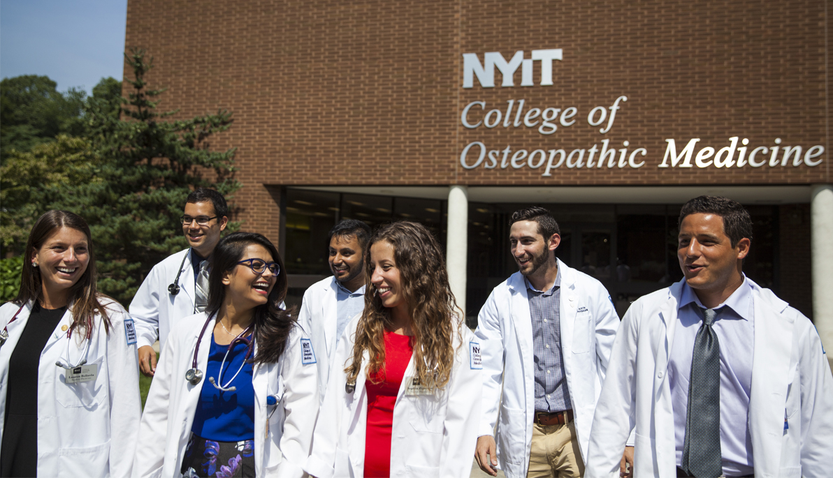 NYIT College of Osteopathic Medicine students
