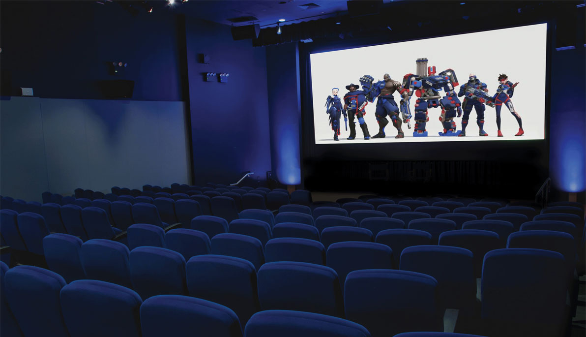 Overwatch in the NYIT Auditorium on Broadway