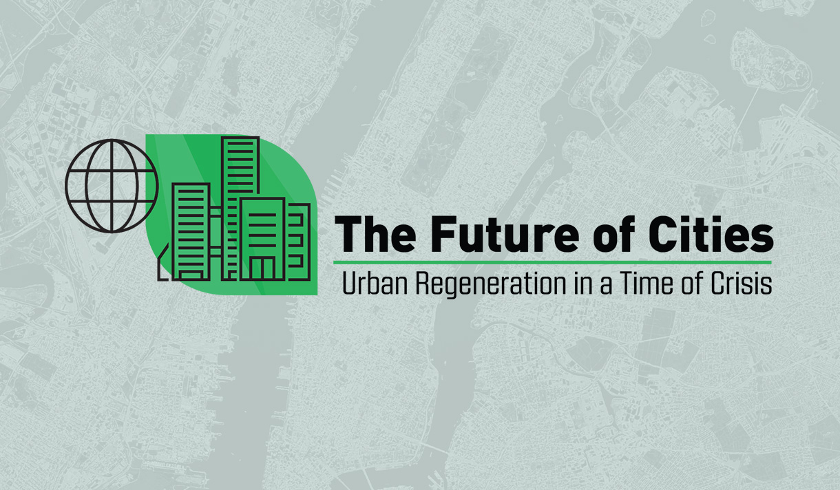 Future of Cities Green City Icon Logo