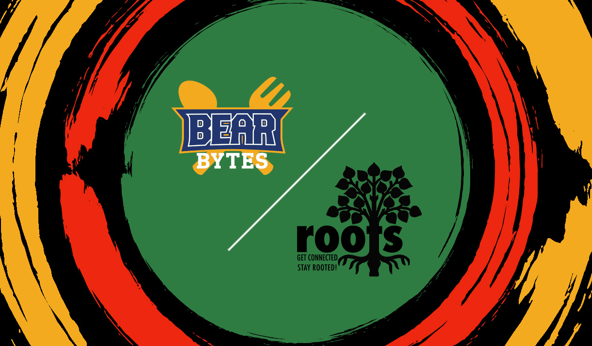 Bear Bytes  and Roots student group logos