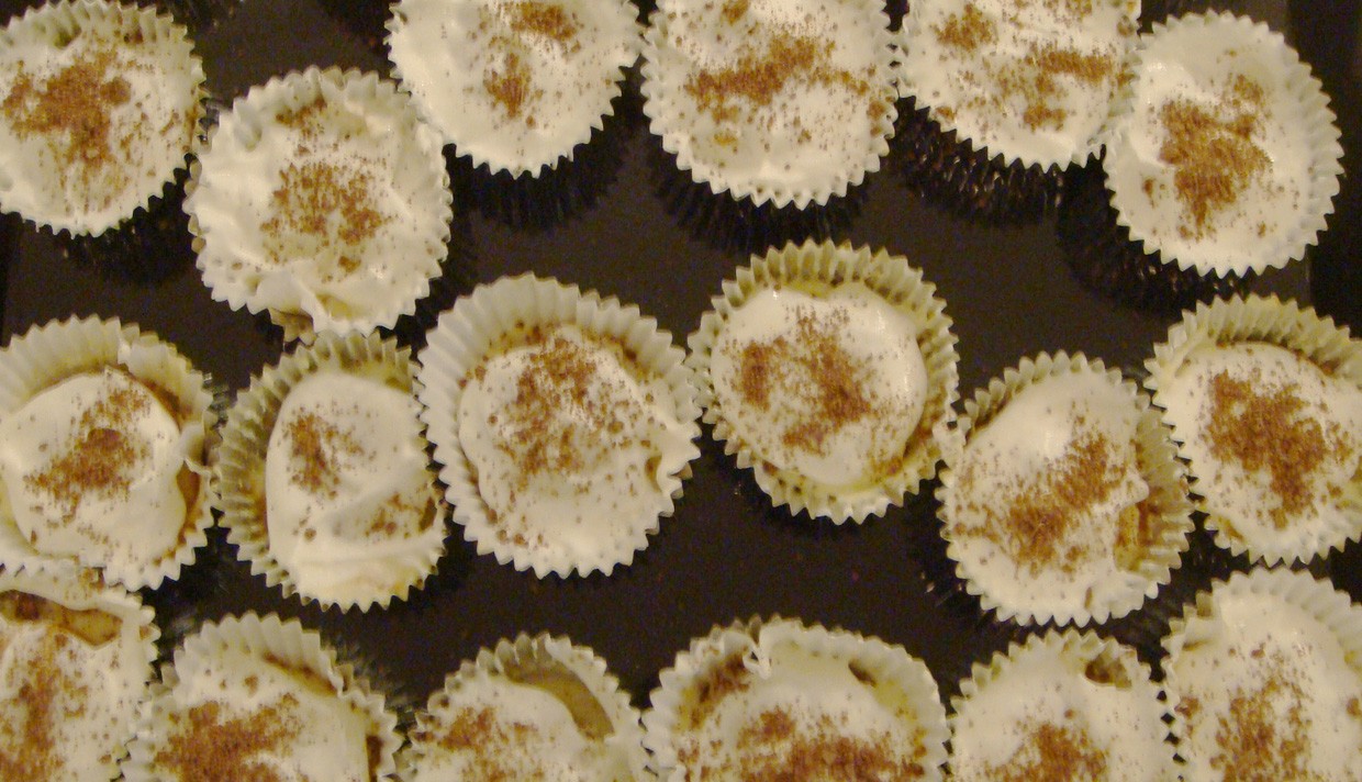 an array of homemade cupcakes