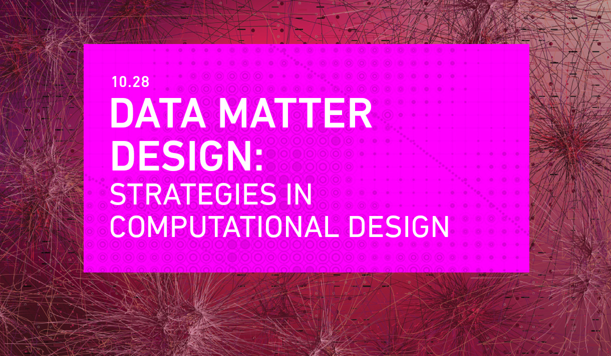 Data Matter Design: Strategies in Computational Design