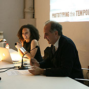  20_Lecture: “PROTOTYPING the temporary CITY), Lecture at IaaC-Institute of Advanced Architecture of Catalonia.