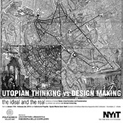  Poster Exhibition and Lecture Politecnico di Milano, J.M. Schwarting, Rome, Urban Formation and Transformation