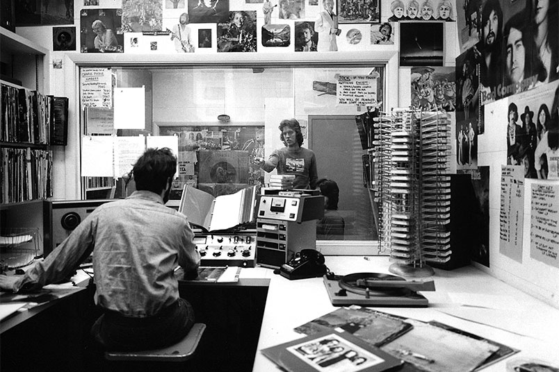 <strong>Student Activities Flourished in the 1960s</strong> NYIT's second decade was a period of growth for student organizations and amenities at the New York campuses. For example, NYIT opened its second campus in Old Westbury in 1965 and launched WNYT (pictured), its first college radio station.