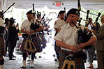 The crowd was treated to a performance by the Nassau County Police Emerald Society Pipes & Drums.