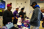 Student organizers signed up volunteers for Relay for Life. This is the 10th year NYIT will host the event that raises awareness about cancer research. Relay for Life takes place April 27.