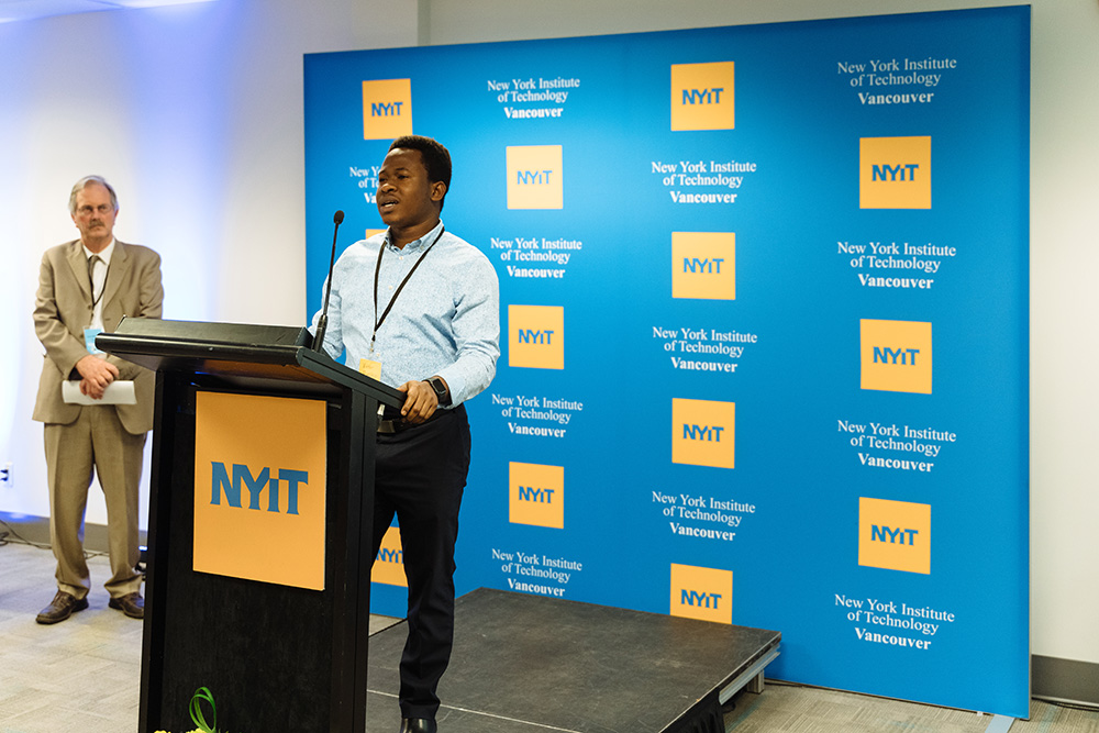 NYIT-Vancouver alumnus and cyber security analyst at Best Buy Canada Victor Badejo (M.S.-I.N.C.S. ‘17) recounts his experiences and tells how NYIT-Vancouver prepared him to pursue his goals.<br><br><em>Photo Credit:  Darko Sikman, Darkoroom Photography & Video Production</em>