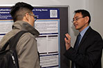 Wei Ding, Ph.D., assistant professor of computer science, explains his research.