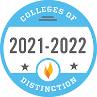 badge for Colleges of Distinction