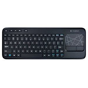 Logitech wireless touch keyboard: K400