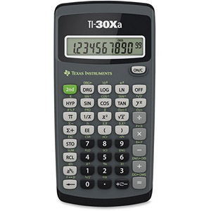TI-30Xa scientific calculator