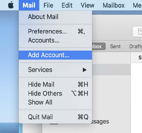Email, Setup email