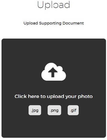 upload documents screen