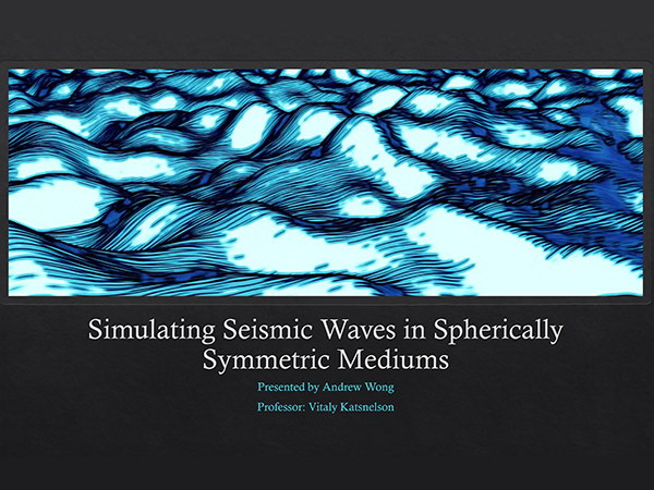 Simulating Seismic Waves in Spherically Symmetric Mediums