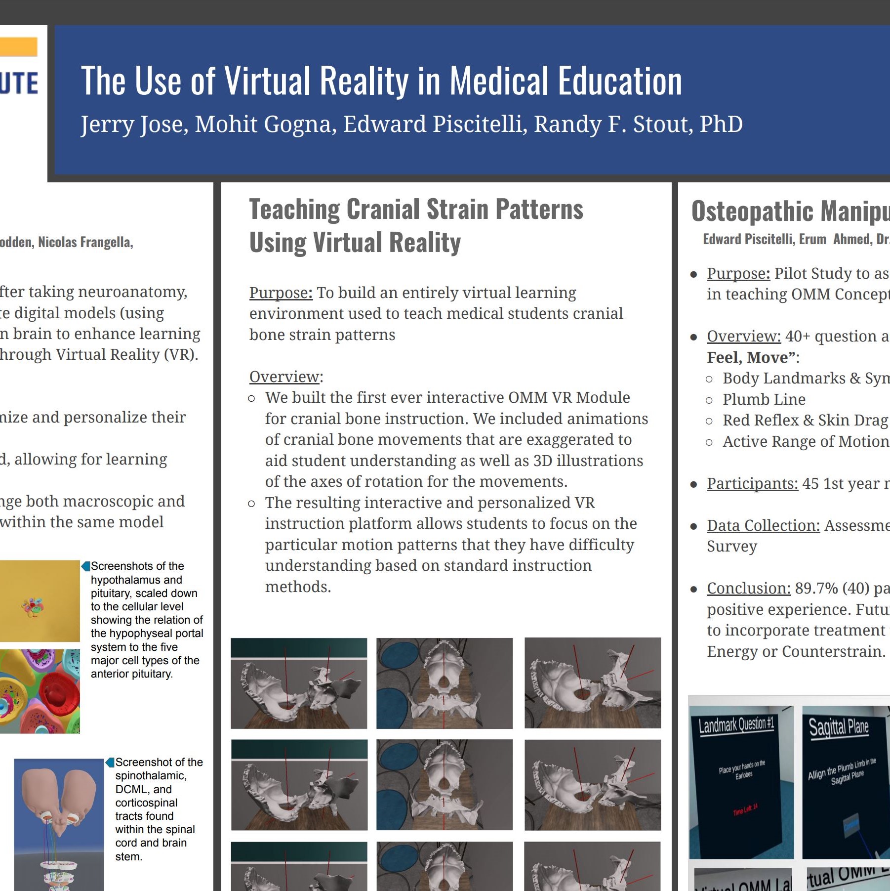 The Use of Virtual Reality in Medical Education