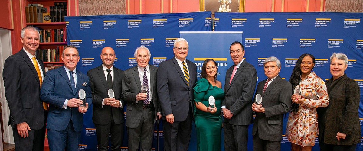 Honorees with New York Tech and NYITCOM leadership