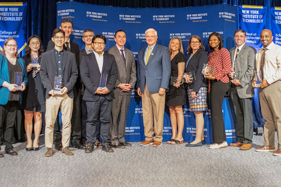 Presidential Excellence Award winners with Hank Foley and Jerry Balentine