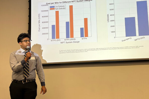 Daniel Chung presenting