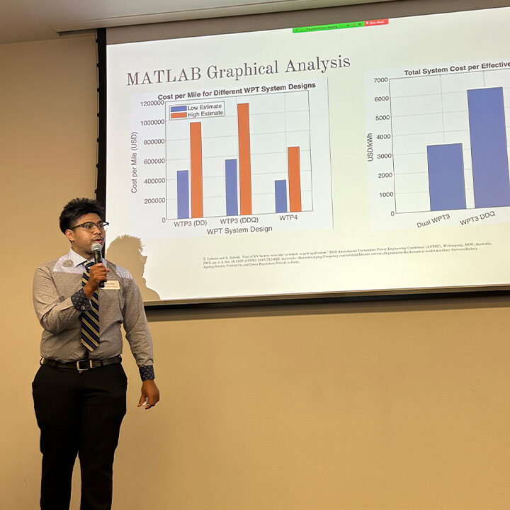 Daniel Chung presenting