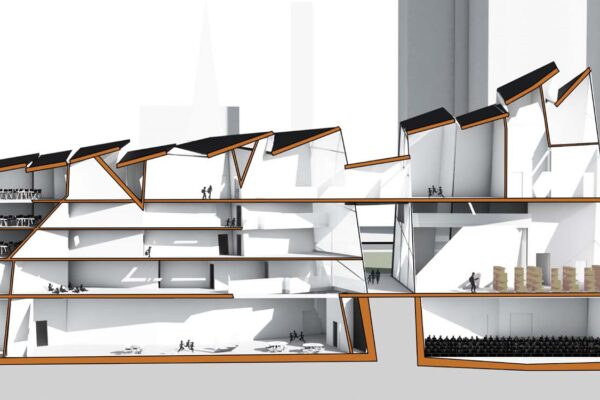 3D Building Architecture layout