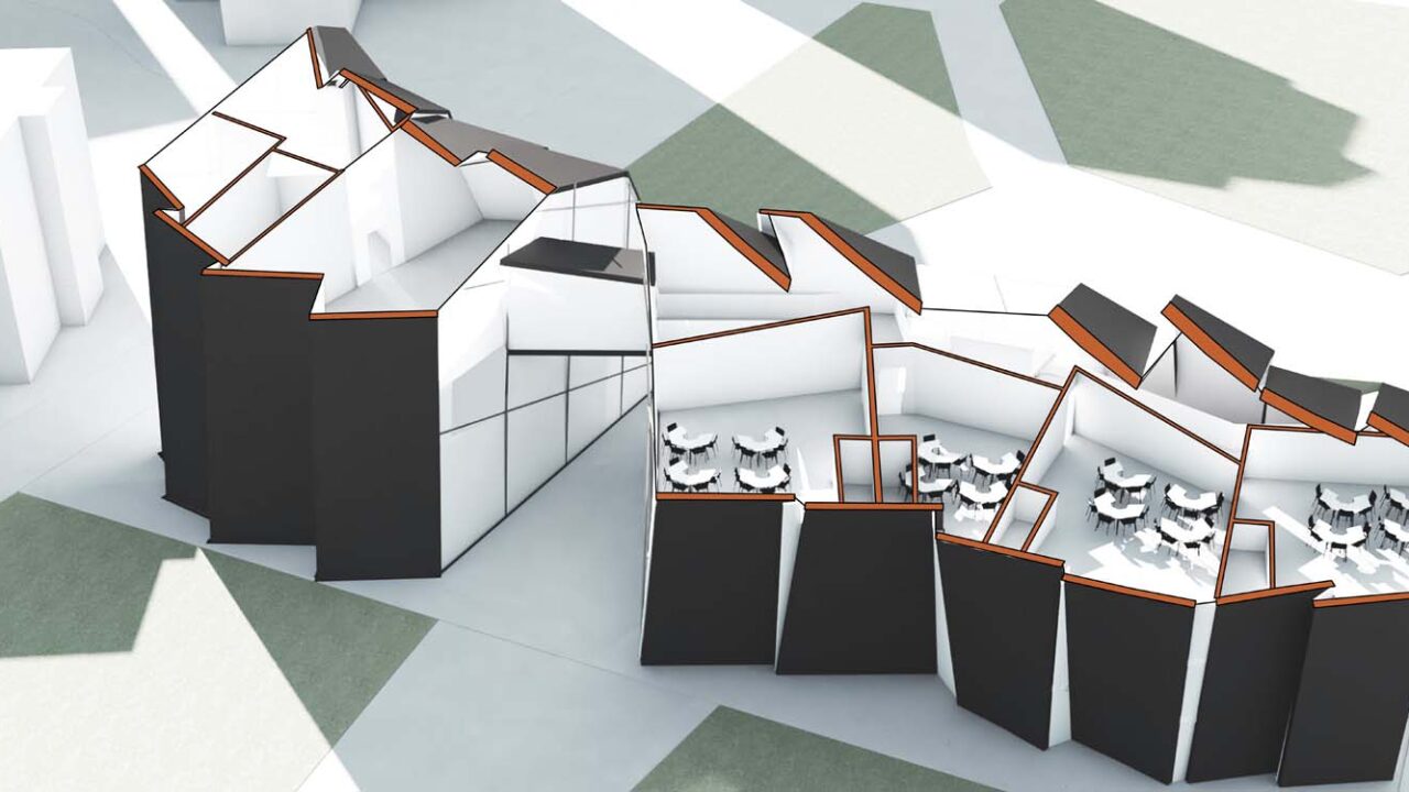 3D Building Architecture layout