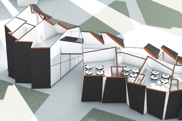 3D Building Architecture layout