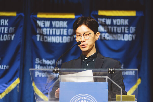 Evan Shieh presenting