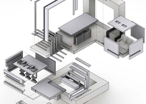 Architectural 3D layout