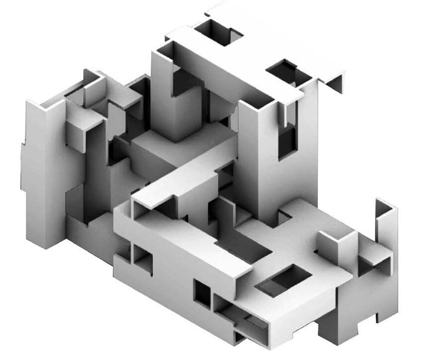 Architectural 3D layout