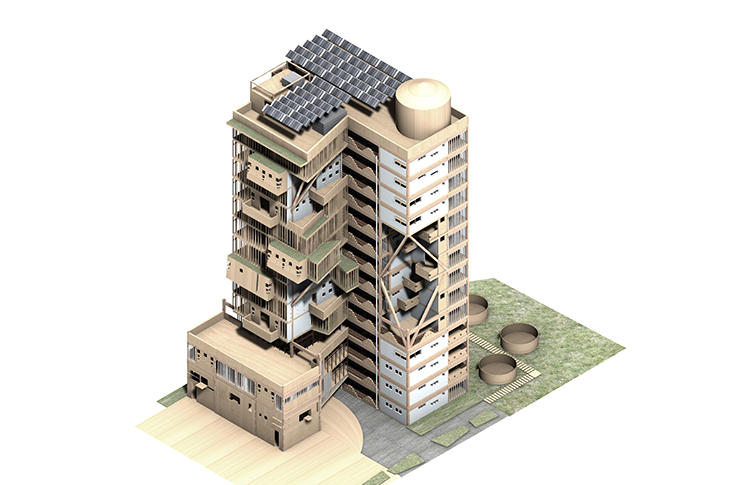 3D Building Architecture design