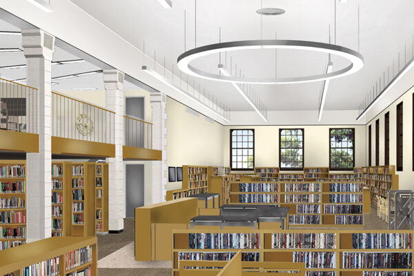 Ridgewood Library. Queens, NY.