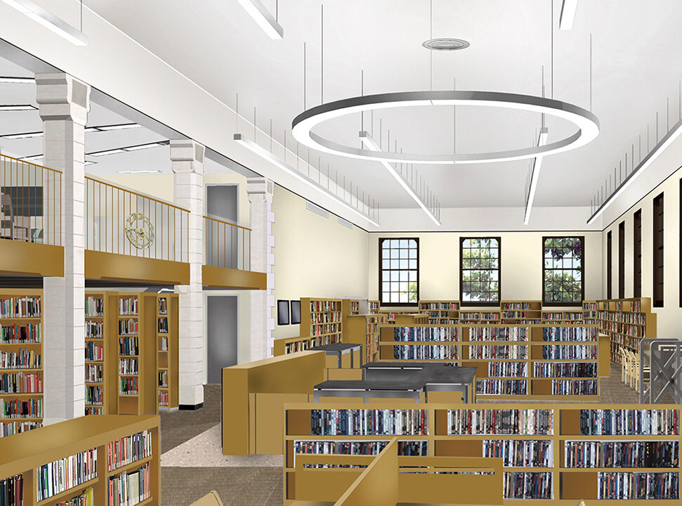 Ridgewood Library. Queens, NY.